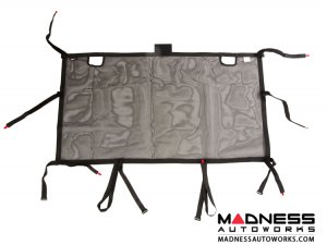 Jeep Gladiator JT Eclipse Sun Shade - Front - Black